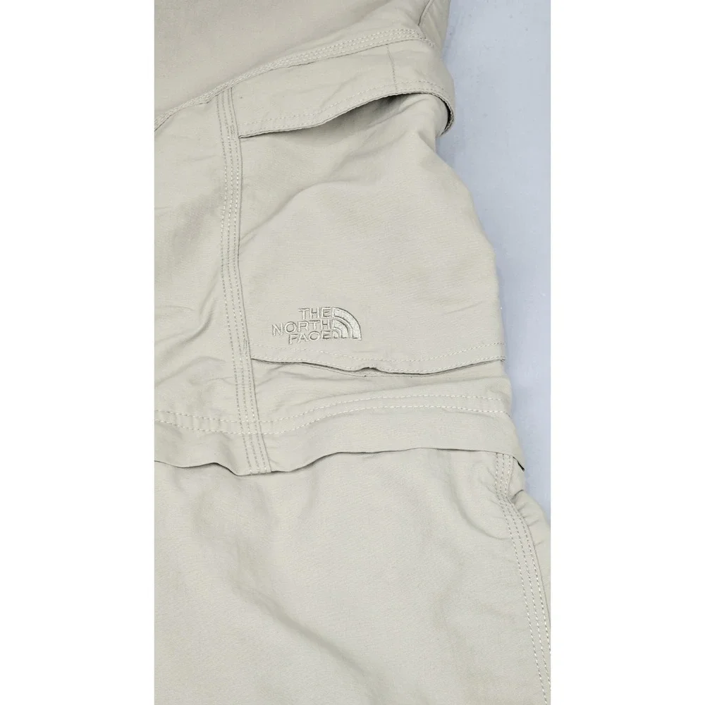 The North Face Paramount Convertible Hiking Pants Mens‎ XL Khaki Cargo Nylon